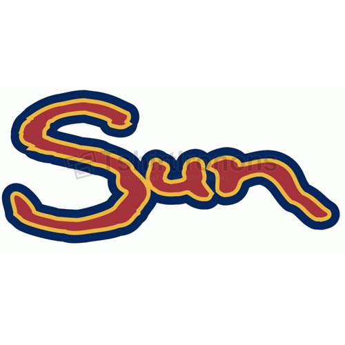 Connecticut Sun T-shirts Iron On Transfers N5671